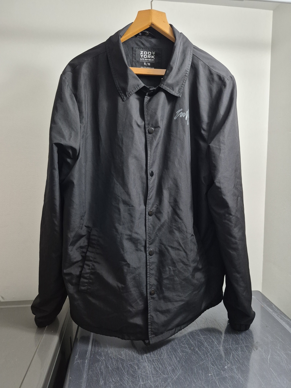 Zoo York Men's Black Coach Jacket